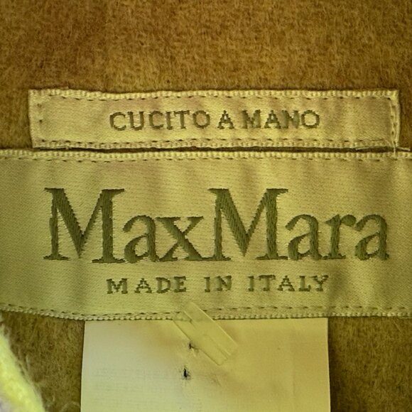 Two coats in one!! Max Mara reversible wool/angora coat, NWOT, 38 or S - Picture 4 of 11